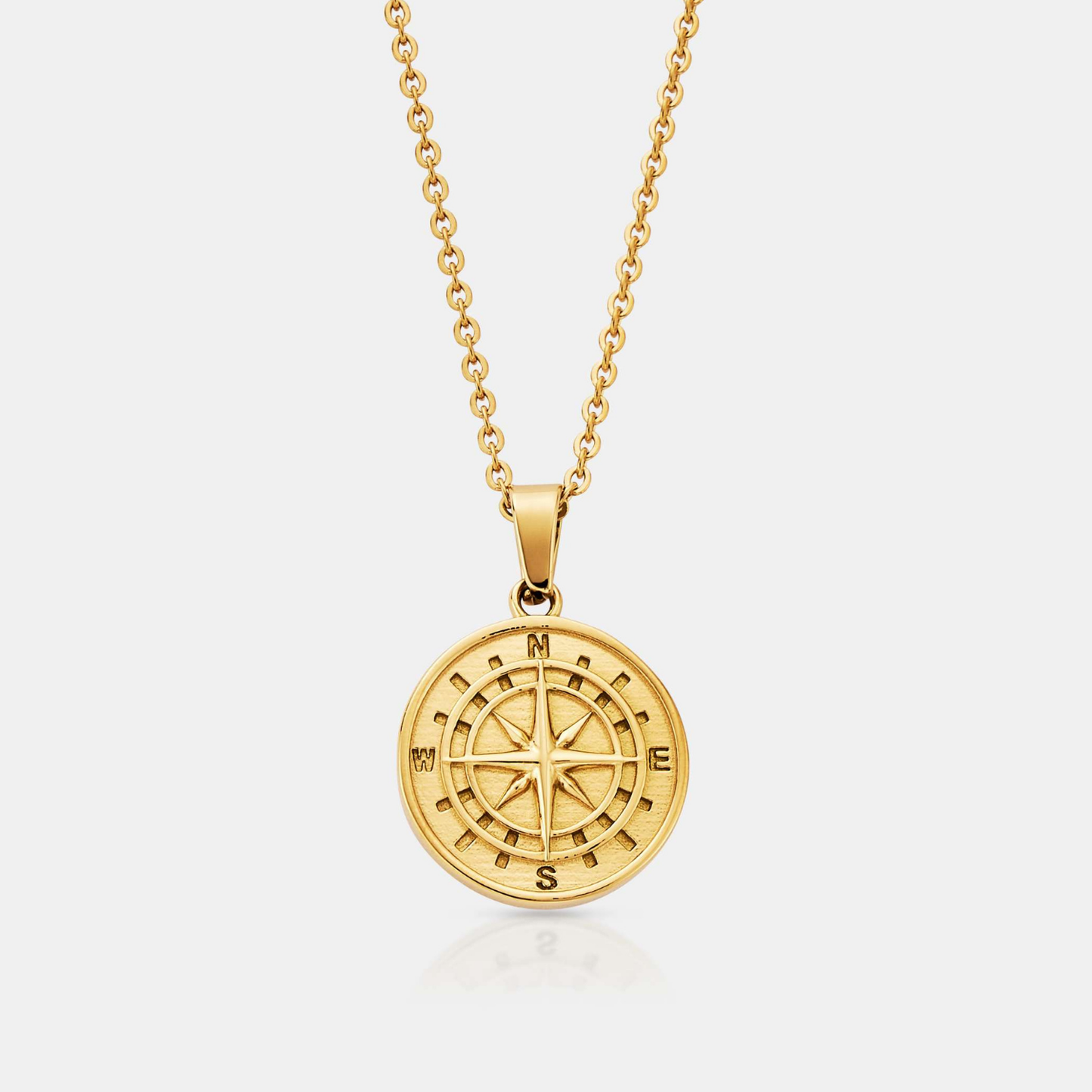 Compass Pendant (Gold)